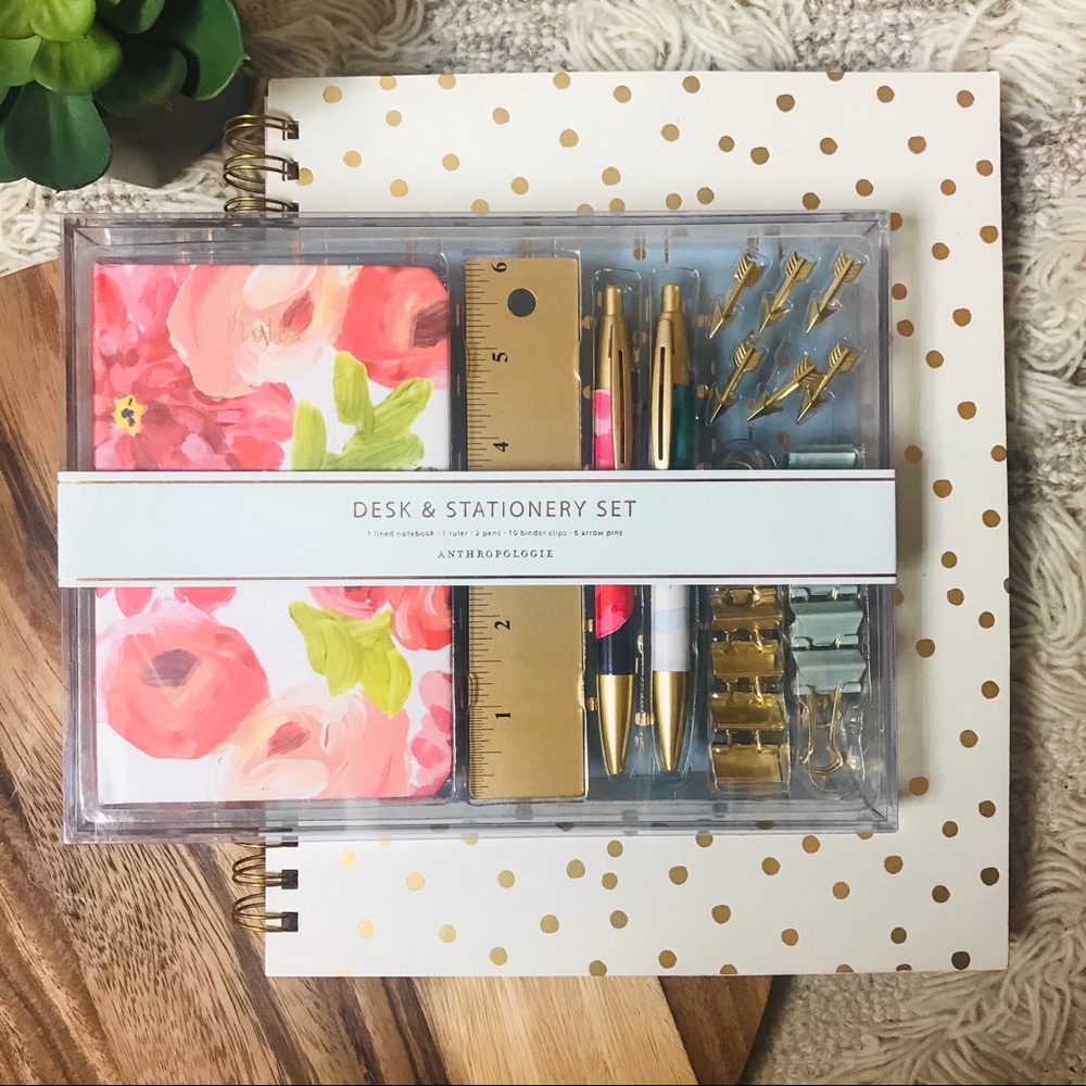 Anthro Desk Accessories Set
